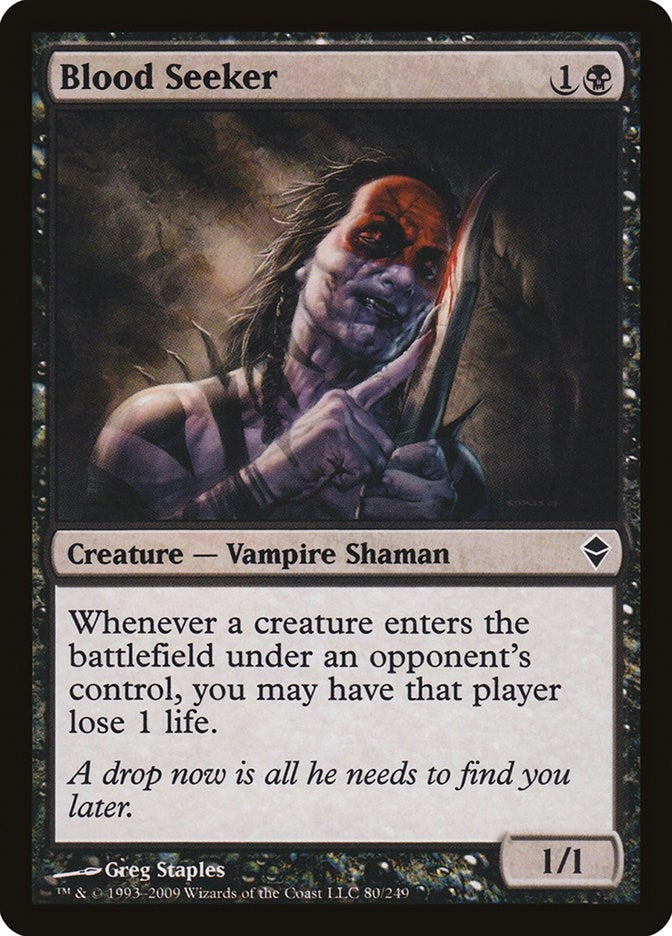 Image for Blood Seeker (Zendikar) (80) - Magic: The Gathering