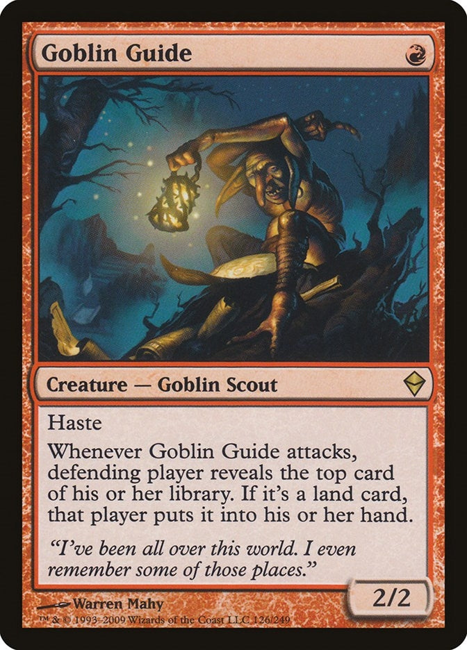 Image for Goblin Guide (Zendikar) (126) - Magic: The Gathering