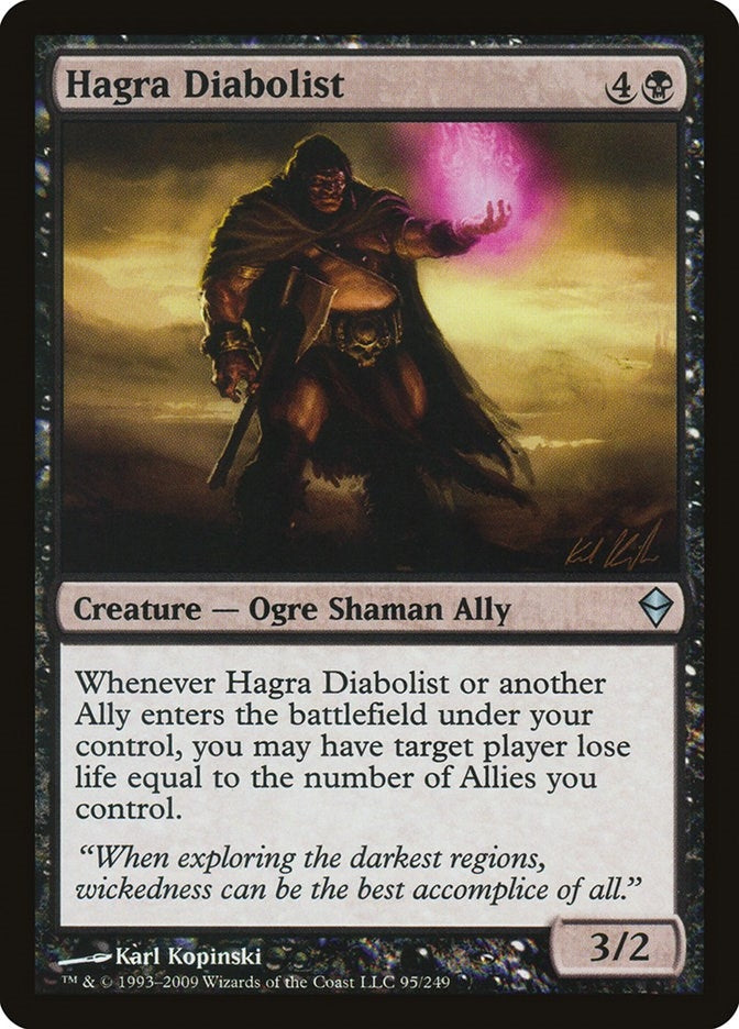 Image for Hagra Diabolist (Zendikar) (95) - Magic: The Gathering