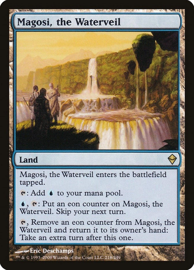 Image for Magosi, the Waterveil (Zendikar) (218) - Magic: The Gathering