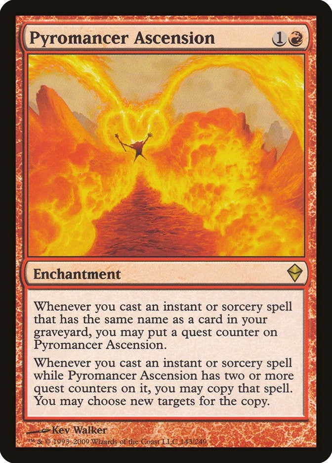 Image for Pyromancer Ascension (Zendikar) (143) - Magic: The Gathering