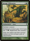 Image for Savage Silhouette (Zendikar) (181) - Magic: The Gathering