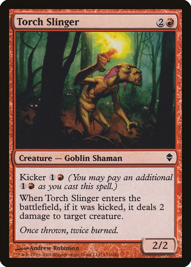 Image for Torch Slinger (Zendikar) (151) - Magic: The Gathering