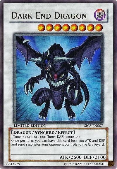 Image for Dark End Dragon (Shonen Jump Championship Series Prize Cards) (SJCS-EN007) - YuGiOh