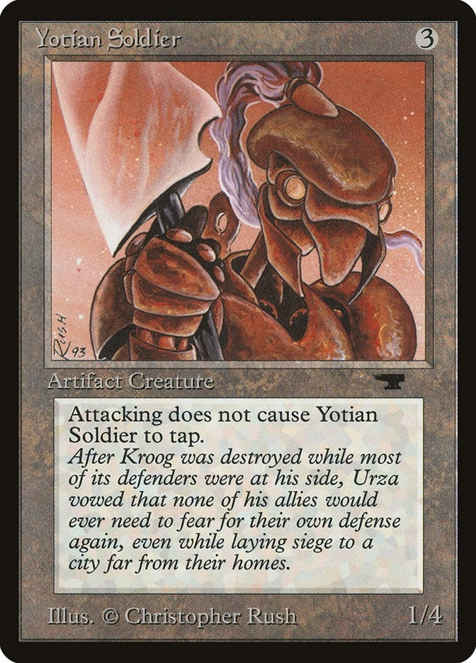 Image for Yotian Soldier (Antiquities) - Magic: The Gathering