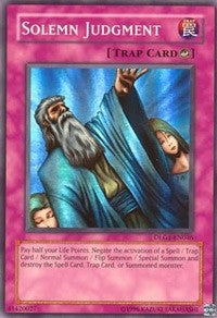 Image for Solemn Judgment (Dark Legends) (DLG1-EN046) - YuGiOh
