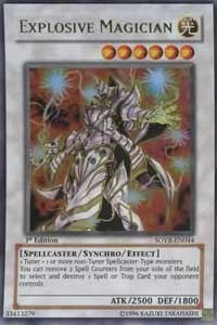 Image for Explosive Magician (Stardust Overdrive) (SOVR-EN044) - YuGiOh