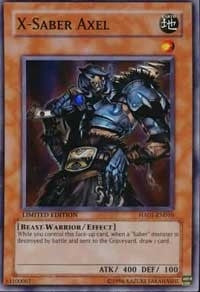 Image for X-Saber Axel (Hidden Arsenal) (HA01-EN010) - YuGiOh