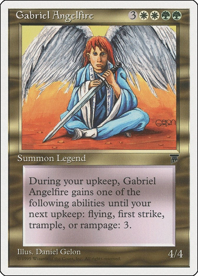 Image for Gabriel Angelfire (Chronicles) - Magic: The Gathering