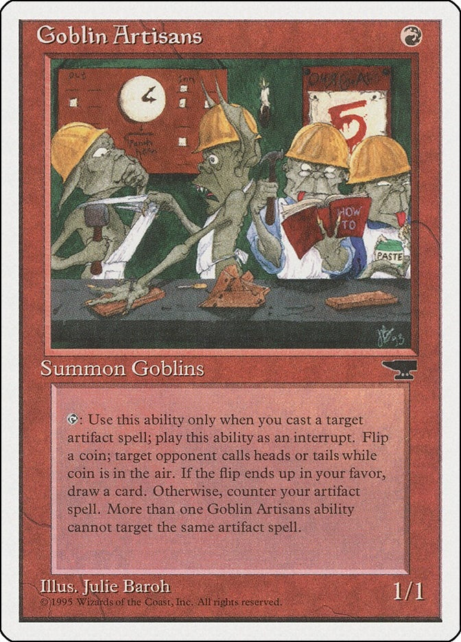 Image for Goblin Artisans (Chronicles) - Magic: The Gathering