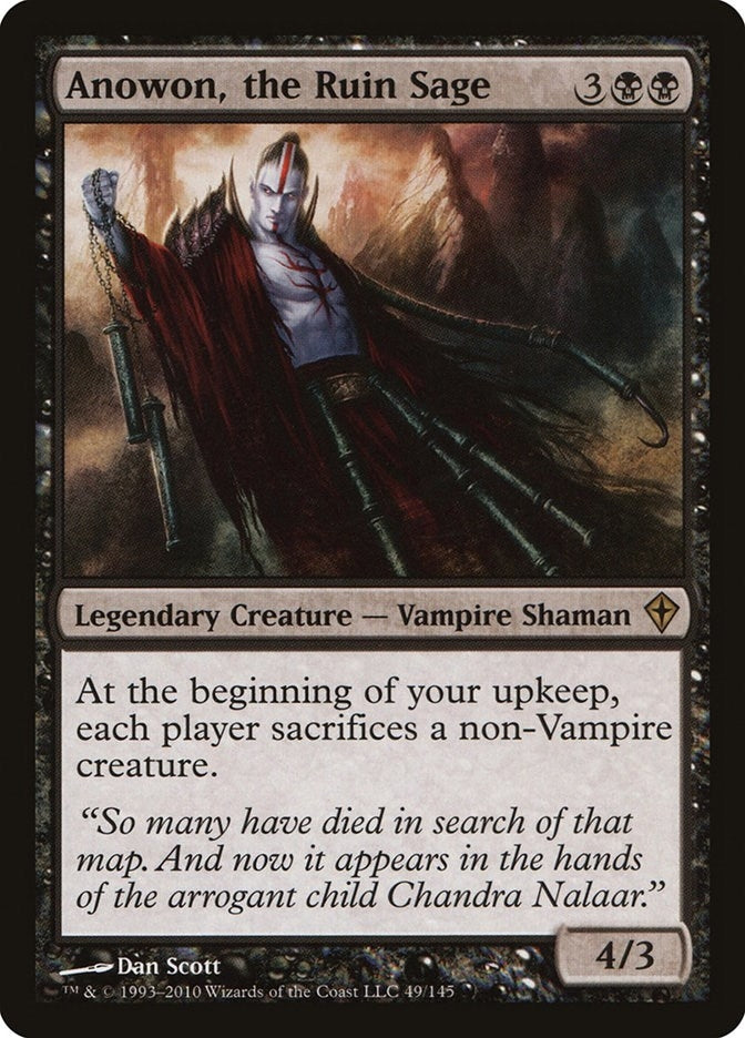 Image for Anowon, the Ruin Sage (Worldwake) (49) - Magic: The Gathering