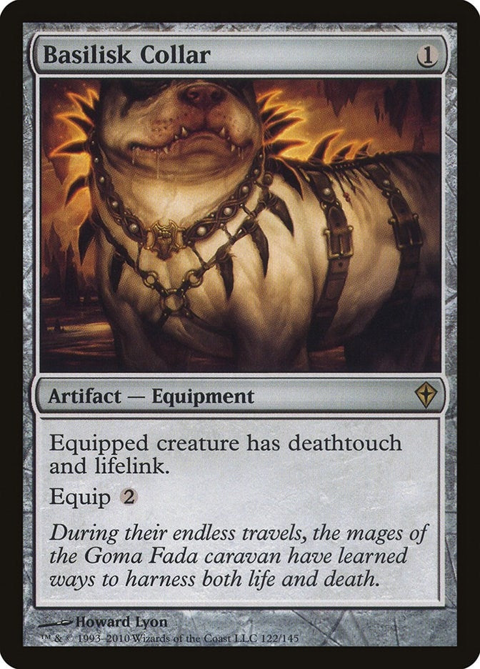 Image for Basilisk Collar (Worldwake) (122) - Magic: The Gathering