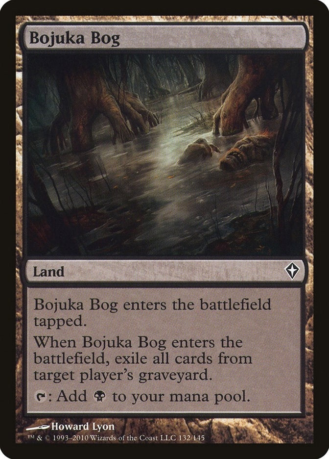 Image for Bojuka Bog (Worldwake) (132) - Magic: The Gathering