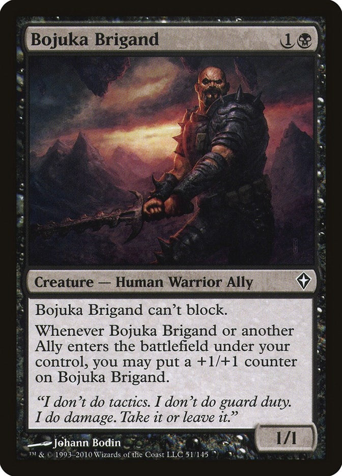 Image for Bojuka Brigand (Worldwake) (51) - Magic: The Gathering