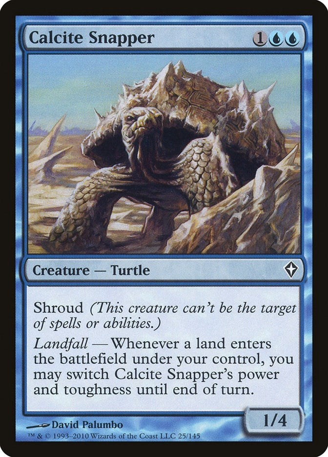 Image for Calcite Snapper (Worldwake) (25) - Magic: The Gathering