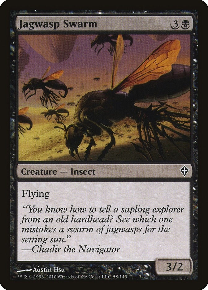 Image for Jagwasp Swarm (Worldwake) (58) - Magic: The Gathering