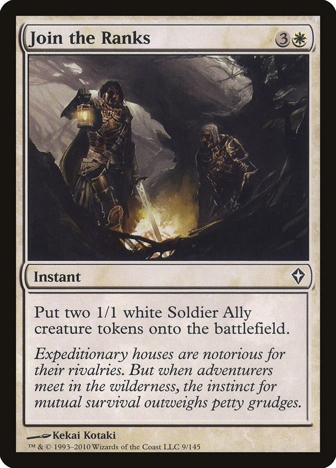 Image for Join the Ranks (Worldwake) (9) - Magic: The Gathering