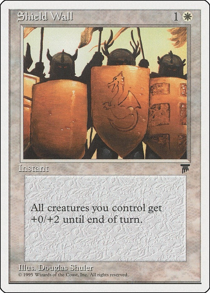 Image for Shield Wall (Chronicles) - Magic: The Gathering