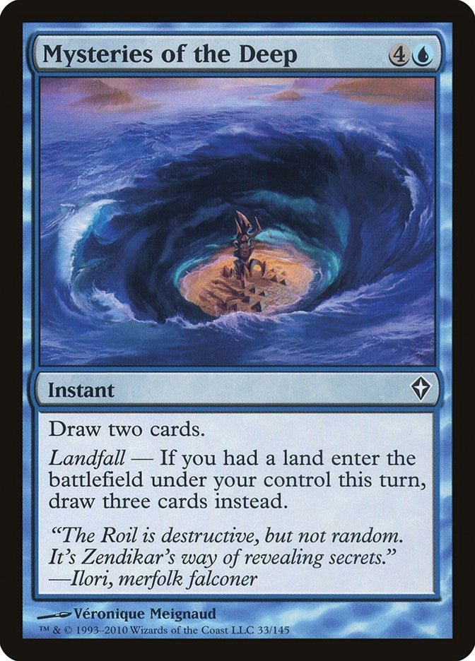 Image for Mysteries of the Deep (Worldwake) (33) - Magic: The Gathering