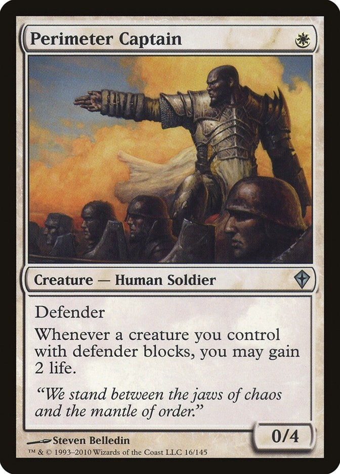 Image for Perimeter Captain (Worldwake) (16) - Magic: The Gathering