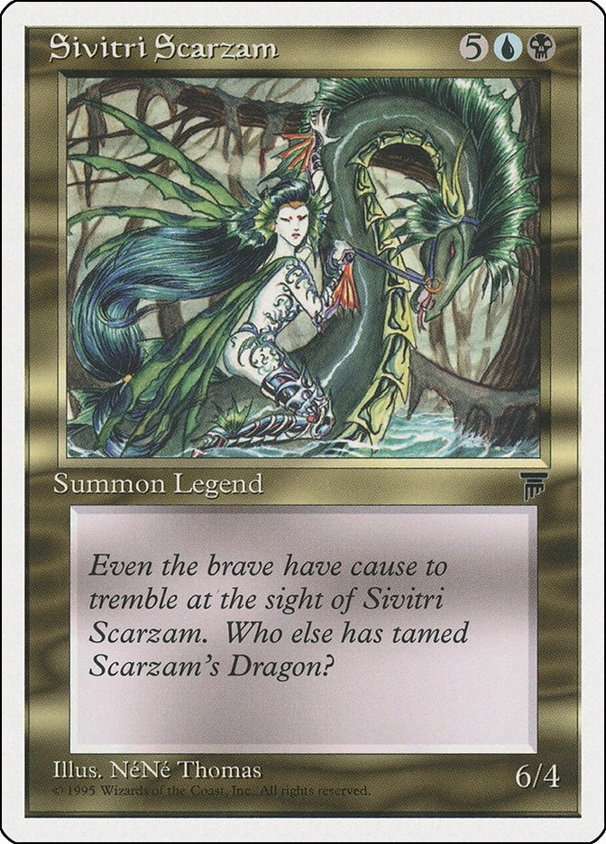 Image for Sivitri Scarzam (Chronicles) - Magic: The Gathering