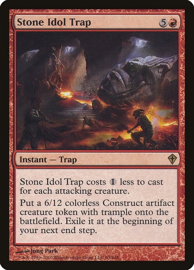 Image for Stone Idol Trap (Worldwake) (93) - Magic: The Gathering