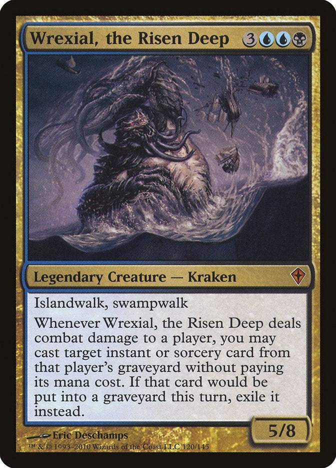 Image for Wrexial, the Risen Deep (Worldwake) (120) - Magic: The Gathering