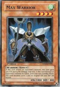 Image for Max Warrior (Duelist Pack 9: Yusei 2) (DP09-EN009) - YuGiOh
