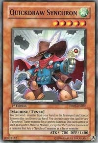 Image for Quickdraw Synchron (Duelist Pack 9: Yusei 2) (DP09-EN010) - YuGiOh
