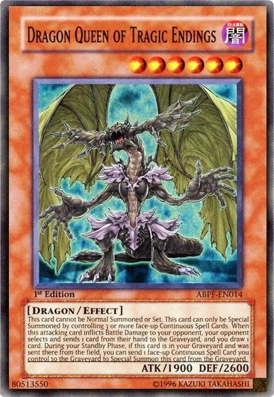 Image for Dragon Queen of Tragic Endings (Absolute Powerforce) (ABPF-EN014) - YuGiOh