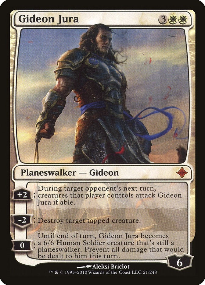 Image for Gideon Jura (Rise of the Eldrazi) (21) - Magic: The Gathering
