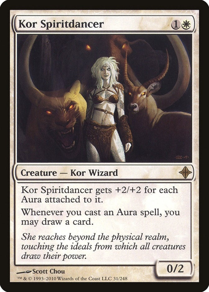 Image for Kor Spiritdancer (Rise of the Eldrazi) (31) - Magic: The Gathering