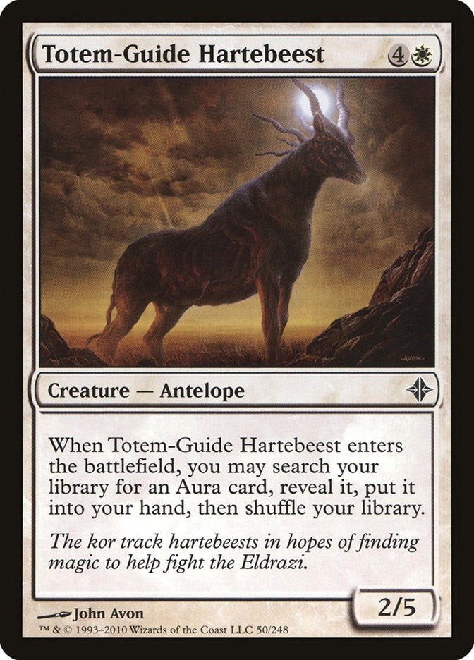 Image for Totem-Guide Hartebeest (Rise of the Eldrazi) (50) - Magic: The Gathering