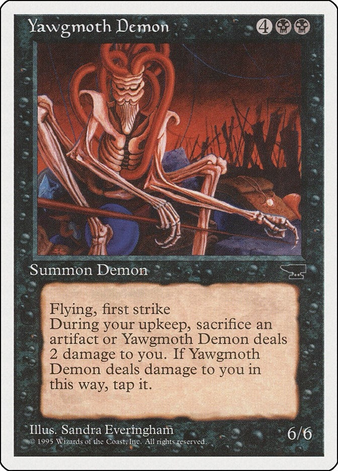 Image for Yawgmoth Demon (Chronicles) - Magic: The Gathering