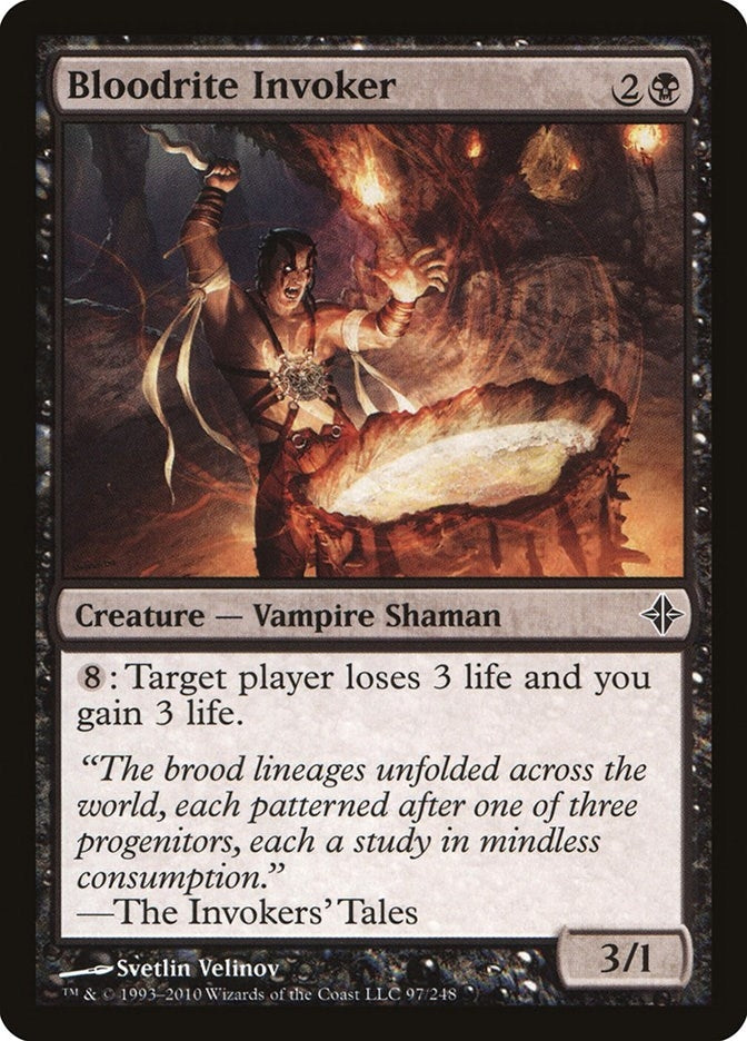 Image for Bloodrite Invoker (Rise of the Eldrazi) (97) - Magic: The Gathering