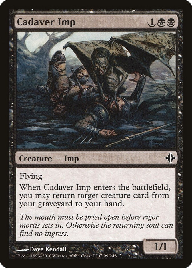 Image for Cadaver Imp (Rise of the Eldrazi) (99) - Magic: The Gathering
