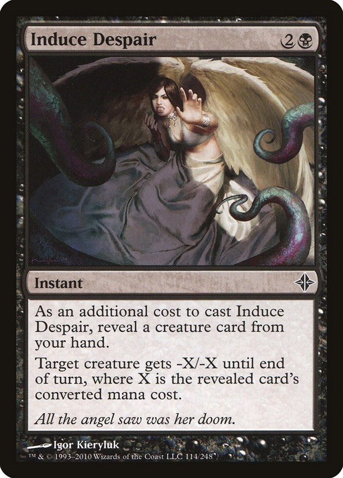 Image for Induce Despair (Rise of the Eldrazi) (114) - Magic: The Gathering
