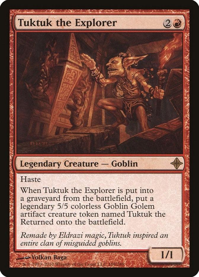 Image for Tuktuk the Explorer (Rise of the Eldrazi) (169) - Magic: The Gathering