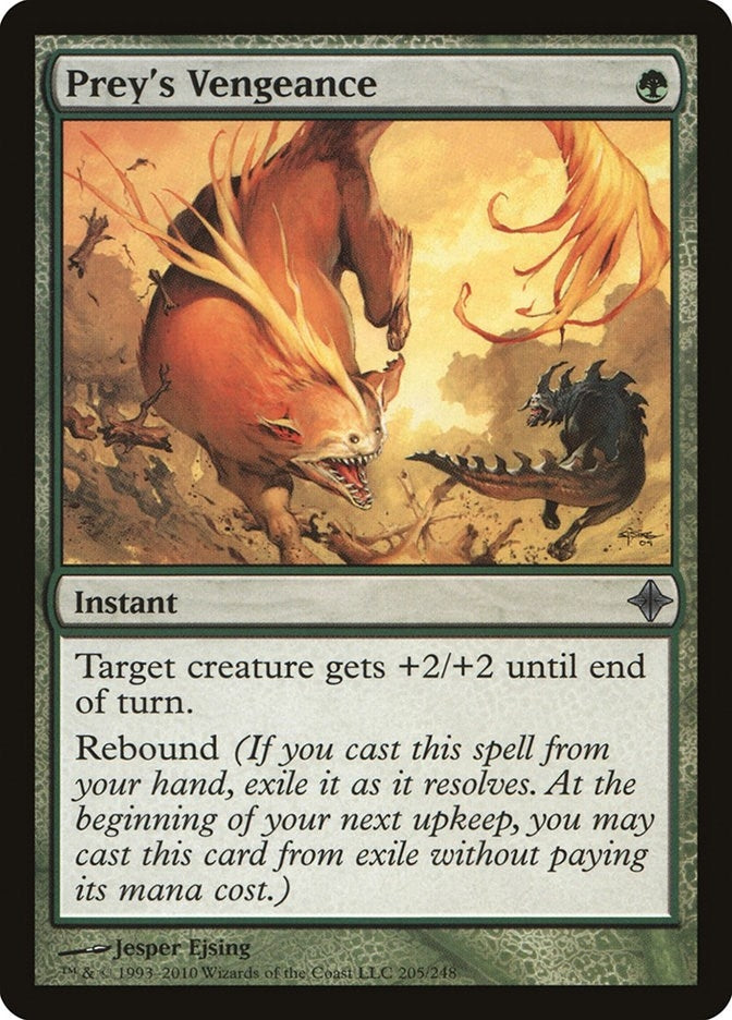 Image for Prey's Vengeance (Rise of the Eldrazi) (205) - Magic: The Gathering