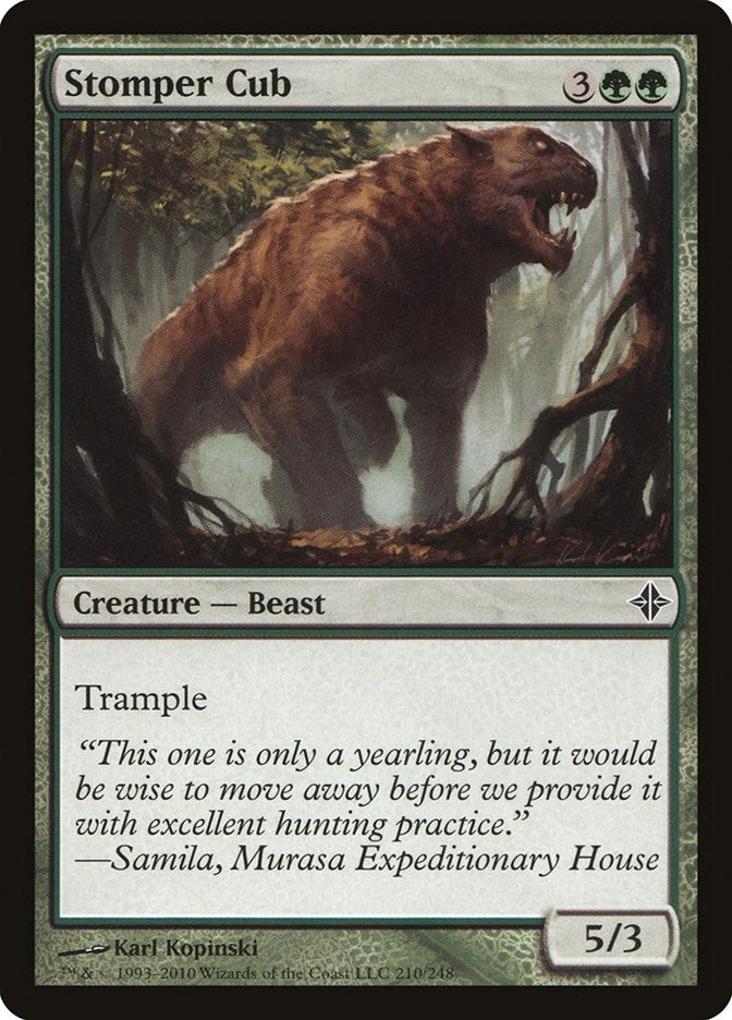 Image for Stomper Cub (Rise of the Eldrazi) (210) - Magic: The Gathering