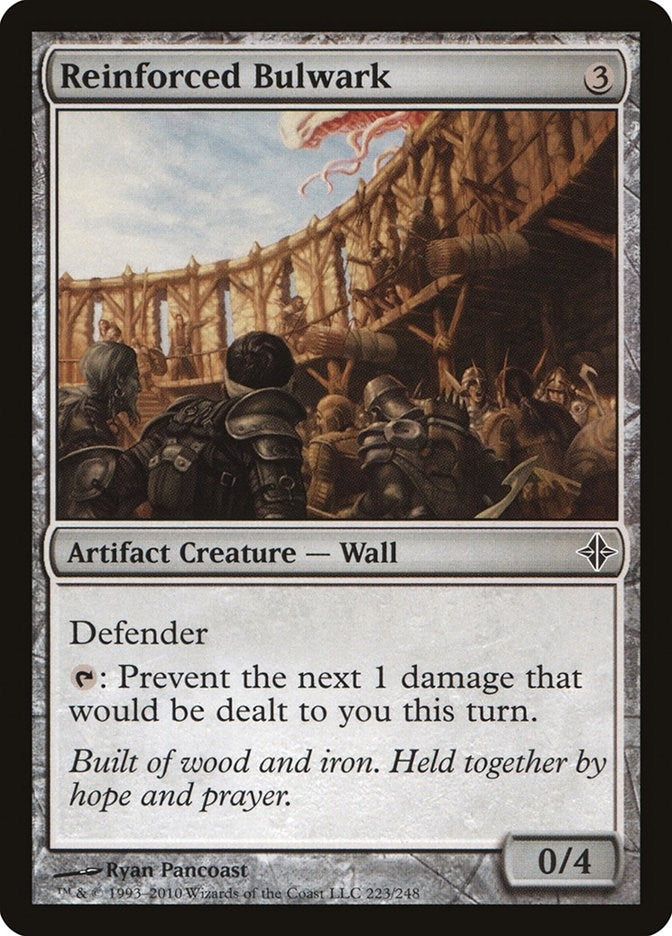 Image for Reinforced Bulwark (Rise of the Eldrazi) (223) - Magic: The Gathering