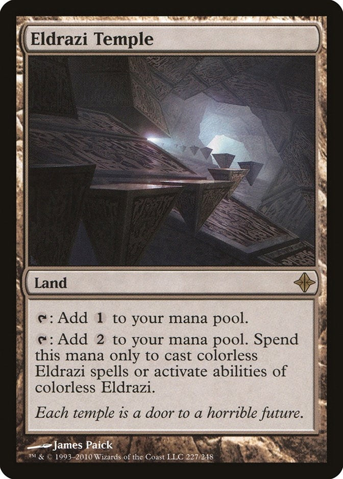 Image for Eldrazi Temple (Rise of the Eldrazi) (227) - Magic: The Gathering