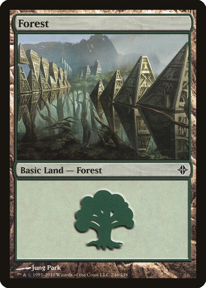 Image for Forest (246) (Rise of the Eldrazi) (246) - Magic: The Gathering