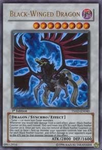 Image for Black-Winged Dragon (The Shining Darkness) (TSHD-EN040) - YuGiOh