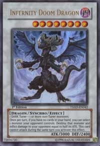 Image for Infernity Doom Dragon (The Shining Darkness) (TSHD-EN042) - YuGiOh