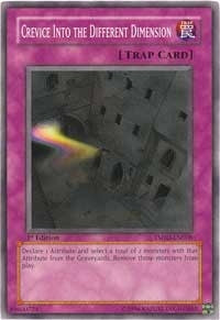 Image for Crevice Into the Different Dimension (The Shining Darkness) (TSHD-EN078) - YuGiOh