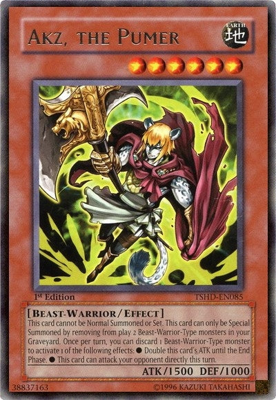 Image for Akz, the Pumer (The Shining Darkness) (TSHD-EN085) - YuGiOh