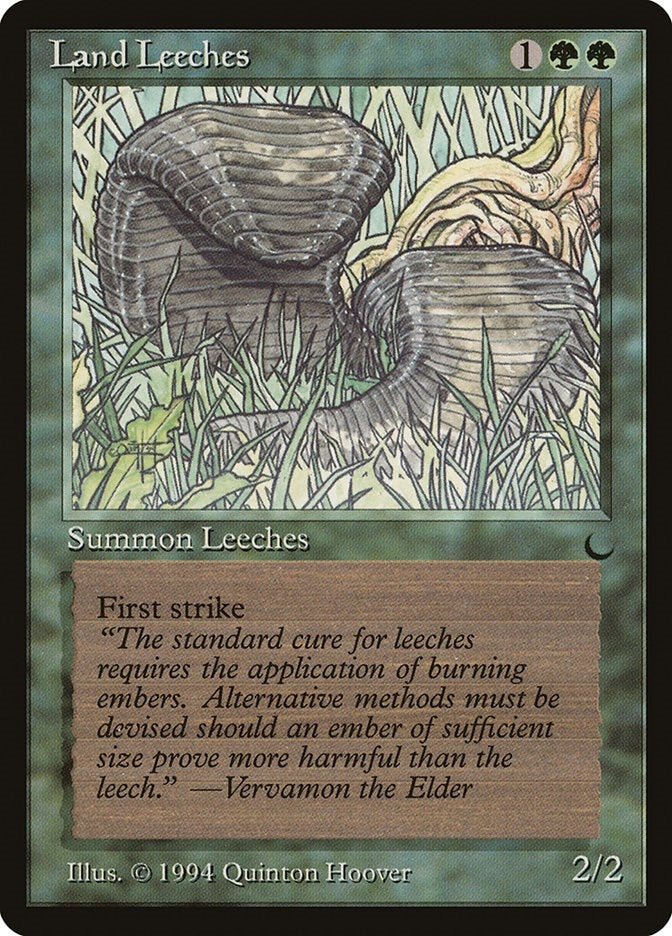 Image for Land Leeches (The Dark) - Magic: The Gathering