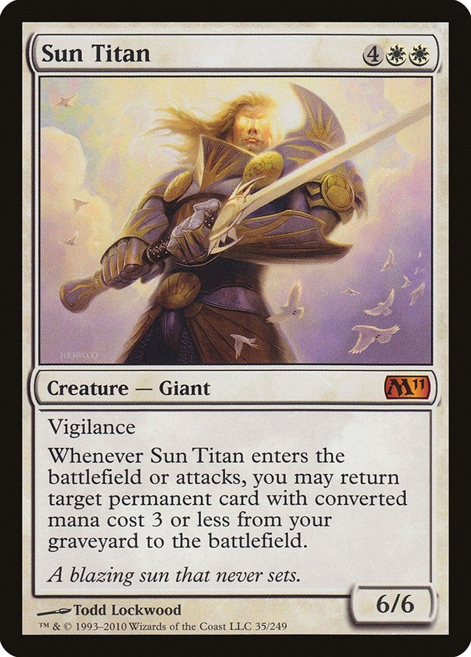 Image for Sun Titan (Magic 2011 (M11)) (35) - Magic: The Gathering