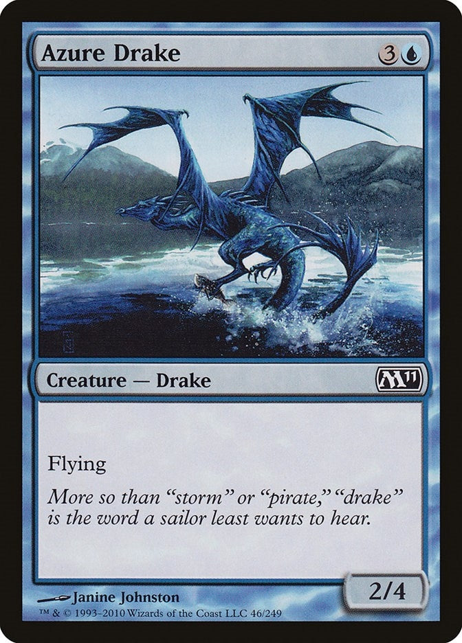 Image for Azure Drake (Magic 2011 (M11)) (46) - Magic: The Gathering